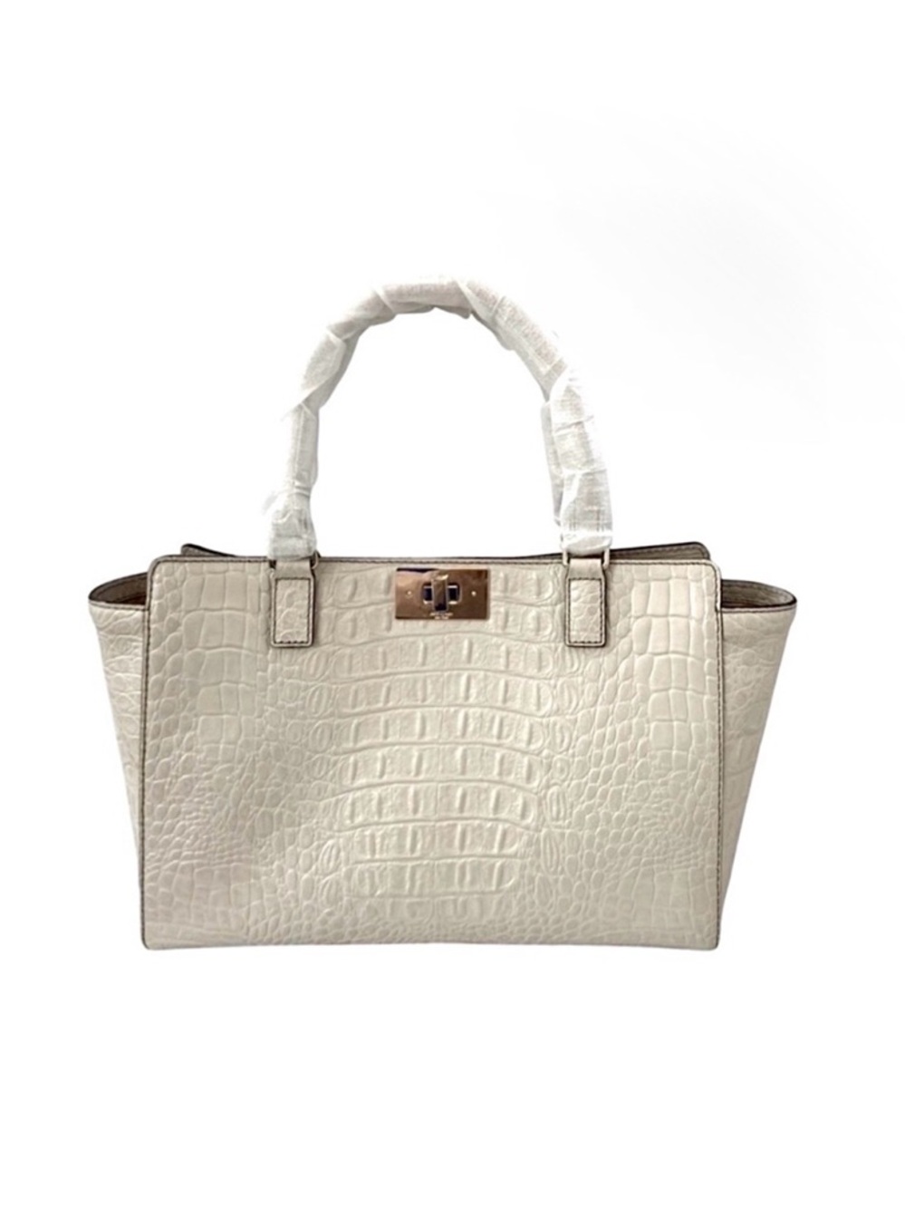 Kate Spade Kelsey Orchard Valley Croc/Gator Leather NEW